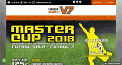 Desktop Screenshot of fundaciovalldor7.com